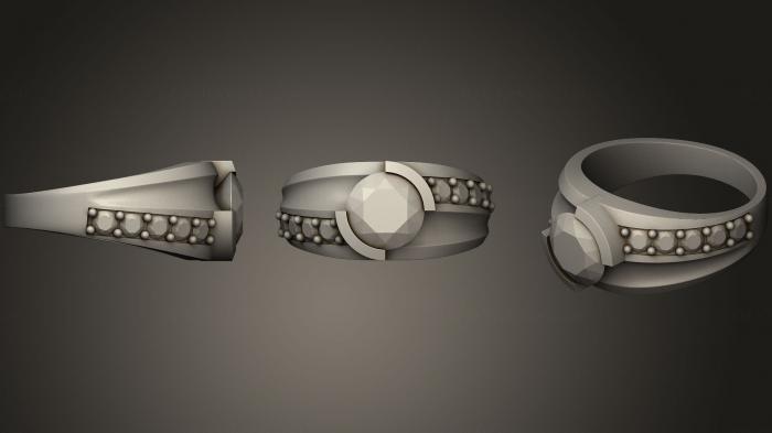 Jewelry rings (JVLRP_0519) 3D model for CNC machine